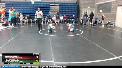 75 lbs Round 5 - Mearah Tilley, Sublime Wrestling Acadamy vs Ryleigh Ferry, Blackfoot Wrestling Club