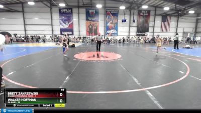 68 lbs Rd# 2 10:30am Friday - Walker Hoffman, PA Blue vs Brett Zakrzewski, Ranger Wrestling Club