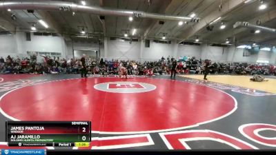 106 lbs Semifinal - James Pantoja, Windsor vs AJ Jaramillo, Dolores Huerta Preparatory