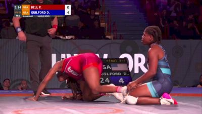 76kg Bronze - Dymond Guilford, USA vs Precious Bell, USA