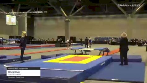Olivia Oliver - Double Mini Trampoline, Stars Gymnastics - 2021 USA Gymnastics Championships