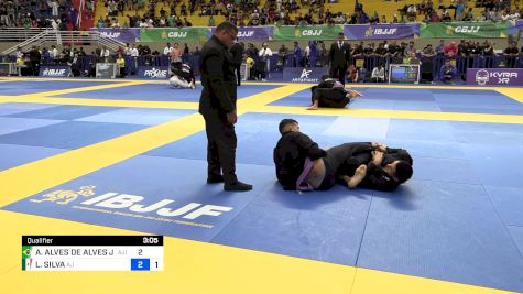 ADRIANO ALVES DE ALVES JUNIOR vs LEONARDO SILVA 2024 Brasileiro Jiu-Jitsu IBJJF