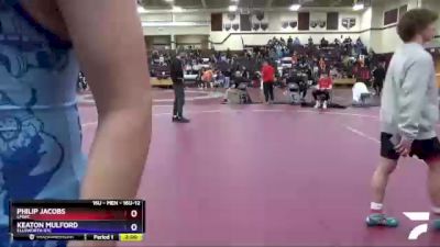 16U-12 lbs Round 3 - Philip Jacobs, LMWC vs Keaton Mulford, Ellsworth RTC