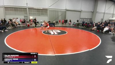 113 lbs Round 3 (6 Team) - Talan Parsons, Michigan Blue vs Kiernan Meink, Nebraska