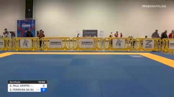 GIANNI PAUL GRIPPO vs GABRIEL FERREIRA DA SILVA 2020 Atlanta International Open IBJJF Jiu-Jitsu Championship