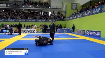 MAKSYM OLEKSANDROVICH PONOMAROV vs ROBERTO CASU 2020 European Jiu-Jitsu IBJJF Championship