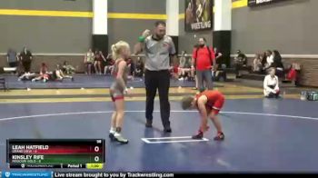 58 lbs Round 3 (12 Team) - Kinsley Rife, Missouri Gold vs Leah Hatfield, Grand View