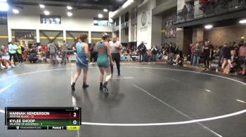 118 lbs Round 3 (6 Team) - Kylee Shoop, Valkyrie Of Goldfinch vs Hannah Henderson, Missouri Black