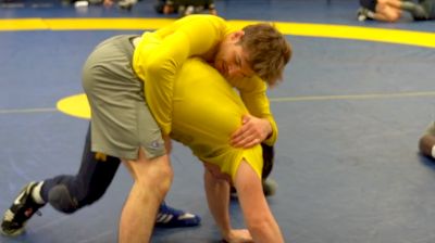 Stevan Micic And Jon Morrison Sparring