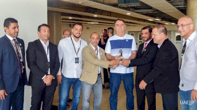 Bolsonaro Visits Abu Dhabi Grand Slam Rio