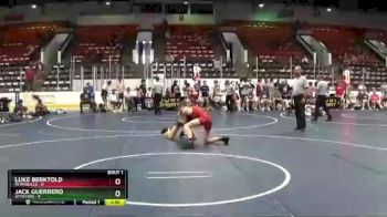 125 lbs Finals (2 Team) - Luke Berktold, MI Pitbulls vs Jack Guerrero, Attrition