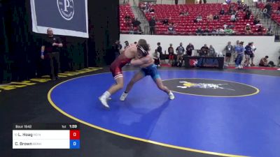 80 kg Cons 32 #2 - Luke Hoag, No Nonsense Wrestling vs Carter Brown, Bonhomme Wrestling