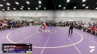 120 lbs Round 3 (8 Team) - Jaxton Packer, Idaho vs Edwin Sierra, California Gold