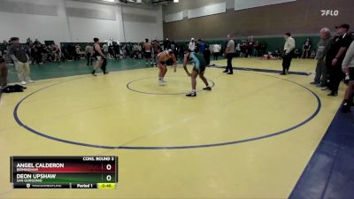 190 lbs Cons. Round 3 - Angel Calderon, Birmingham vs Deon Upshaw, San Gorgonio