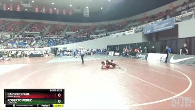 6A-138 lbs Cons. Round 2 - Roberto Perez, Tualatin vs Carson Stahl, Oregon City