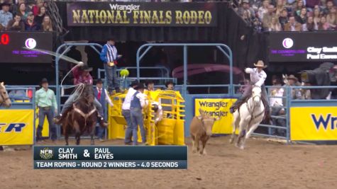 Highlights: 2018 Wrangler National Finals Rodeo, Round Two