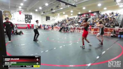 126 lbs Champ. Round 1 - Sean Gross, Calabasas vs Jesse Salazar, Covina