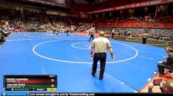 120 lbs D1 - Quarter-finals (fri 5:30 P.m.) - Moses Hammen, Kaukauna vs Trevor Moss, Waukesha West