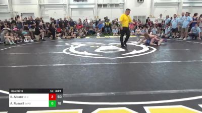 180 lbs Pools - Riley Alborn, NE United (OH) vs Alivia Russell, Swag Sisters