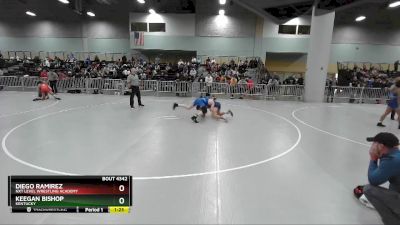 150 lbs Champ. Round 1 - Diego Ramirez, NXT Level Wrestling Academy vs Keegan Bishop, Kentucky