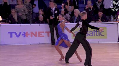 Patrik Seretin and Ema Pilic CRO 2018 World Youth Latin