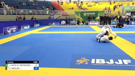 JHON WESLEY MENDONÇA GOMES vs ZAKARIA MOUJIB 2024 Brasileiro Jiu-Jitsu IBJJF