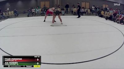 193 lbs Round 7 (8 Team) - Tyler Zwingman, Nebraska Red vs Ace Monihen, Kansas Rattlers