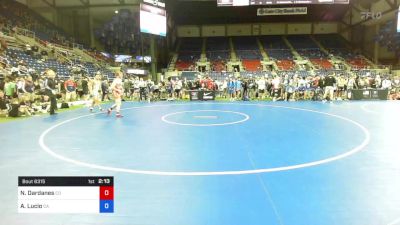 126 lbs Cons 32 #2 - Nick Dardanes, Colorado vs Anthony Lucio, California