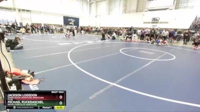 83 lbs Quarterfinal - Michael Ruckdaschel, Revolution Elite Wrestling vs Jackson Logsdon, Grain House Grapplers Wrestling Club