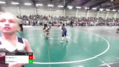 90 lbs Consolation - Mace Harris, Norwood Mavericks vs Brandon Chavez, New Mexico Bad Boyz