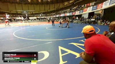 113 lbs Quarters & Wb (16 Team) - Brandon Cynar, Western Branch vs Peter Pellei, Lafayette