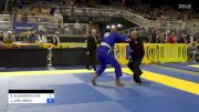 RAYMUNDO ALEXANDER A. MORA vs JONATHON JOSE ABREU 2024 Pan Jiu Jitsu IBJJF Championship