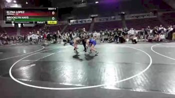 W-152 lbs Round 1 (16 Team) - Brooklyn Hays, Utah vs Elyna Lopez, Arizona