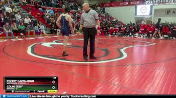 126 lbs 2nd Wrestleback (8 Team) - Tanner Spalding, Woodward Academy vs John Eddy, Newnan