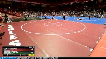 106 lbs D1 - Quarter-finals (fri 5:30 P.m.) - Jon Sternweis, Marshfield vs Colton Katzfey, Mukwonago