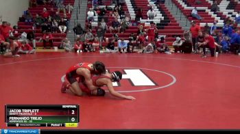 160 lbs Round 4 (12 Team) - Jacob Triplett, Hewitt-Trussville vs Fernando Trejo, Homewood Hs