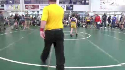 90 lbs Round 4 - Landen Hawes, EP Rattlers vs Lucas Ward, West Virginia Wild