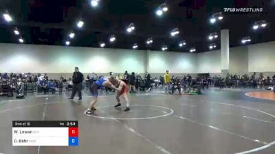 70 kg Prelims - Will Lewan, Cliff Keen Wrestling Club vs Devin Bahr, Wisconsin Regional Training Center