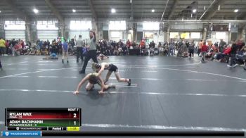 72 lbs Round 3 (6 Team) - Rylan Wax, POWA vs Adam Bachmann, PA Alliance Black