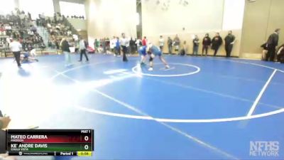 197 Boys Cons. Round 2 - Mateo Carrera, Madison vs Ke` Andre Davis, Chula Vista