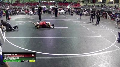 102 lbs Champ. Round 2 - Thomas Toline, West Point Wrestling Club (WPWC) vs Adryck Stewart, Jr Pirate Wrestling