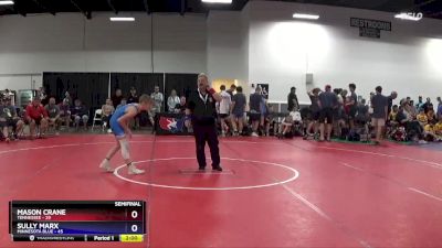 97 lbs Semis & 3rd Wb (16 Team) - Mason Crane, Tennessee vs Sully Marx, Minnesota Blue