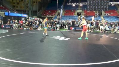 120 lbs Cons 64 #2 - Talen Eck, Idaho vs Jaymeson Vander Velde, Iowa