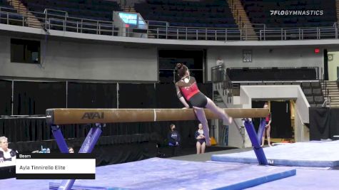 Ayla Tinnirello Elite Gymnastic Acad - Beam - 2022 Elevate the Stage Huntsville presented by SportsMED & Crestwood