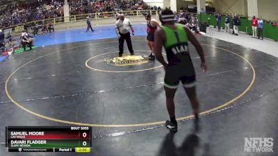 285 lbs Quarterfinal - Samuel Moore, Las Vegas vs Davari Fladger, SLAM! NEVADA