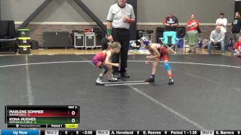 52 lbs Round 2 (4 Team) - Marlene Sommer, Badger Girls vs Kona Hughes, FEWTeamIA Purple