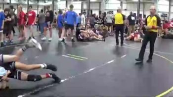 100 lbs Semis & 1st Wrestleback (8 Team) - Kyler Simons, Team Iowa Blue vs Makael Aguayo, Team Gotcha