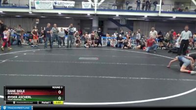 68 lbs Round 3 (8 Team) - Ryder Ascherl, Team Nauman vs Dane Sigle, PA Alliance