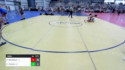 132 lbs Rr Rnd 2 - Pat Woloshyn, Escape The Rock vs Elijah Farias, PANE