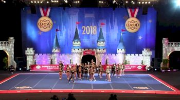 Top Gun All Stars - YOSO [2018 L5 Senior Large Coed Restricted Day 2] UCA International All Star Cheerleading Championship